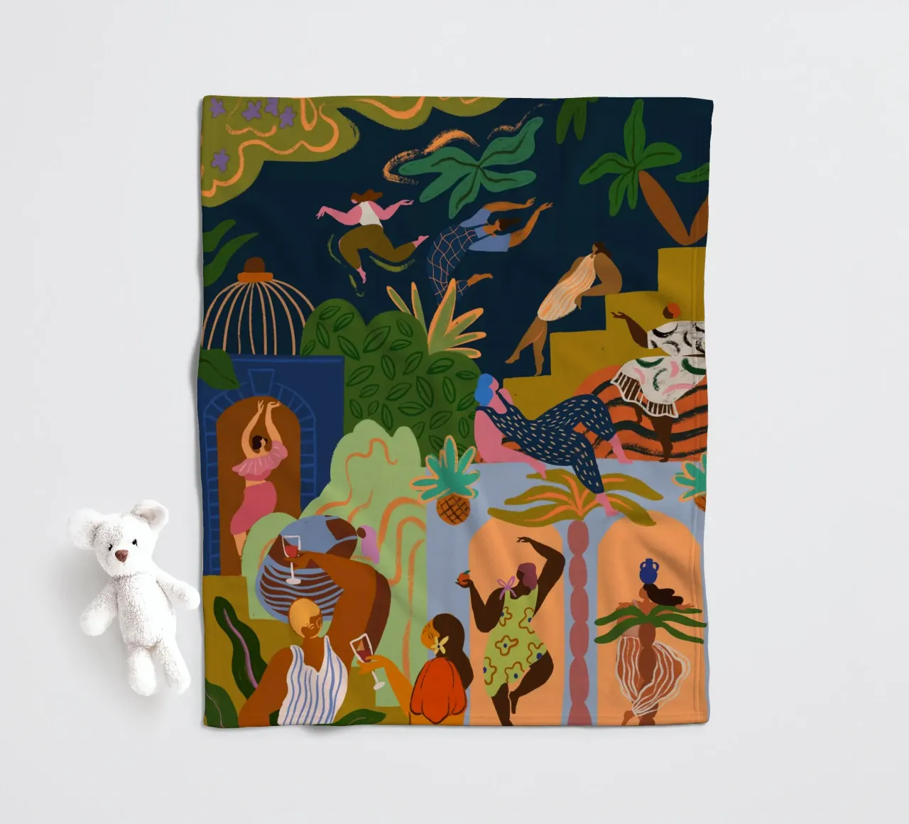 Fiesta Fleecedecke von Arty Guava