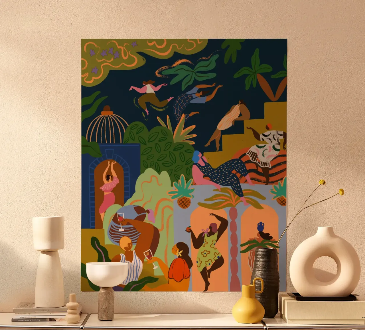 Fiesta poster da Arty Guava