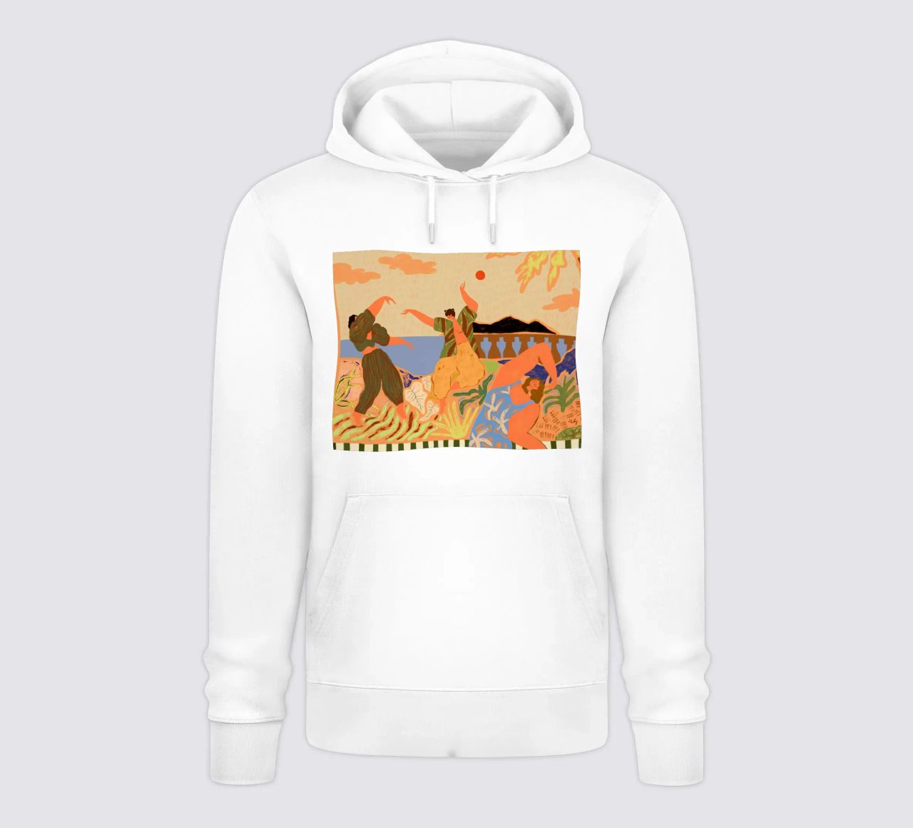 Dancing In Paradise sudadera con capucha de Arty Guava