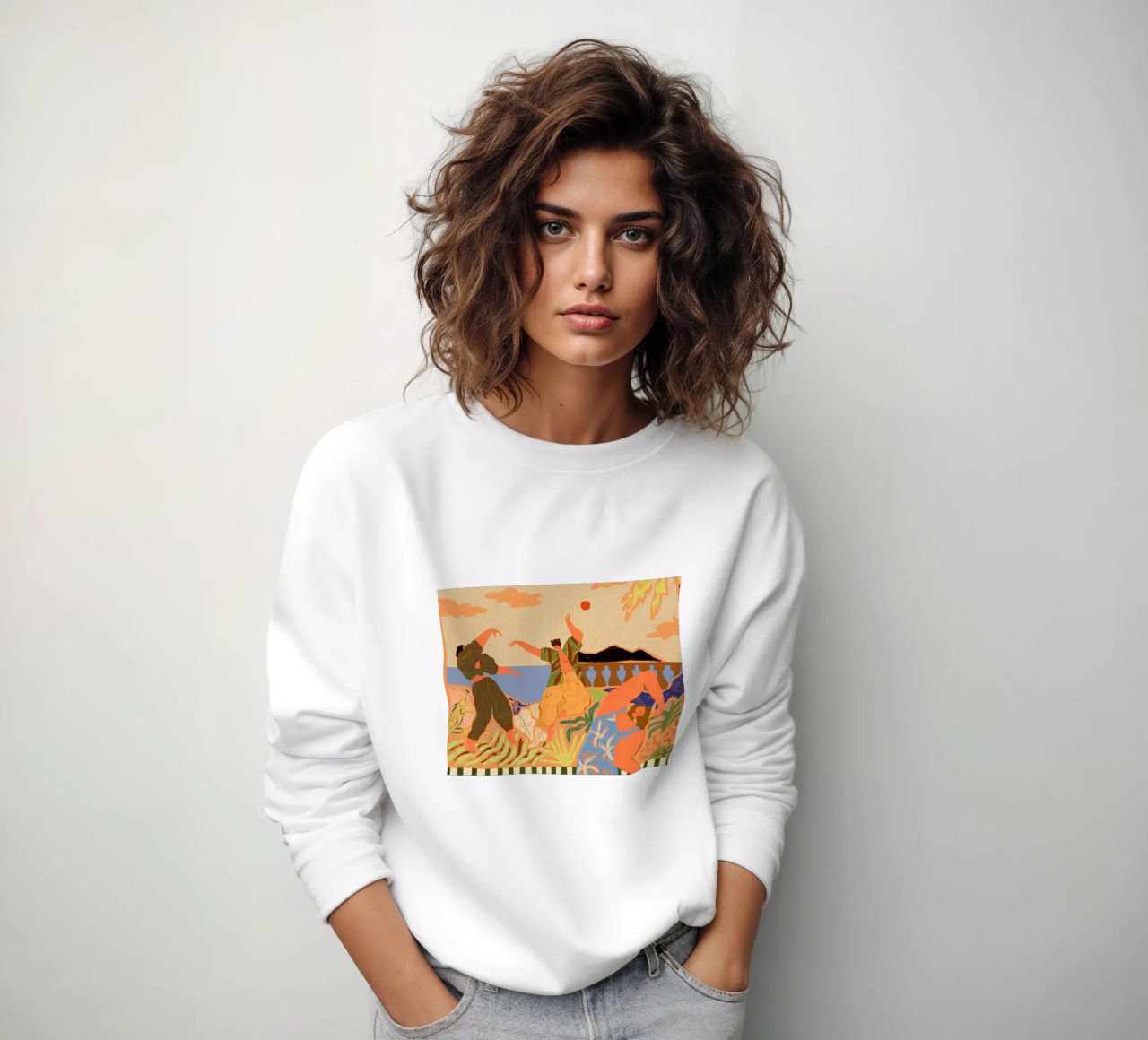 Dancing In Paradise sudadera de Arty Guava