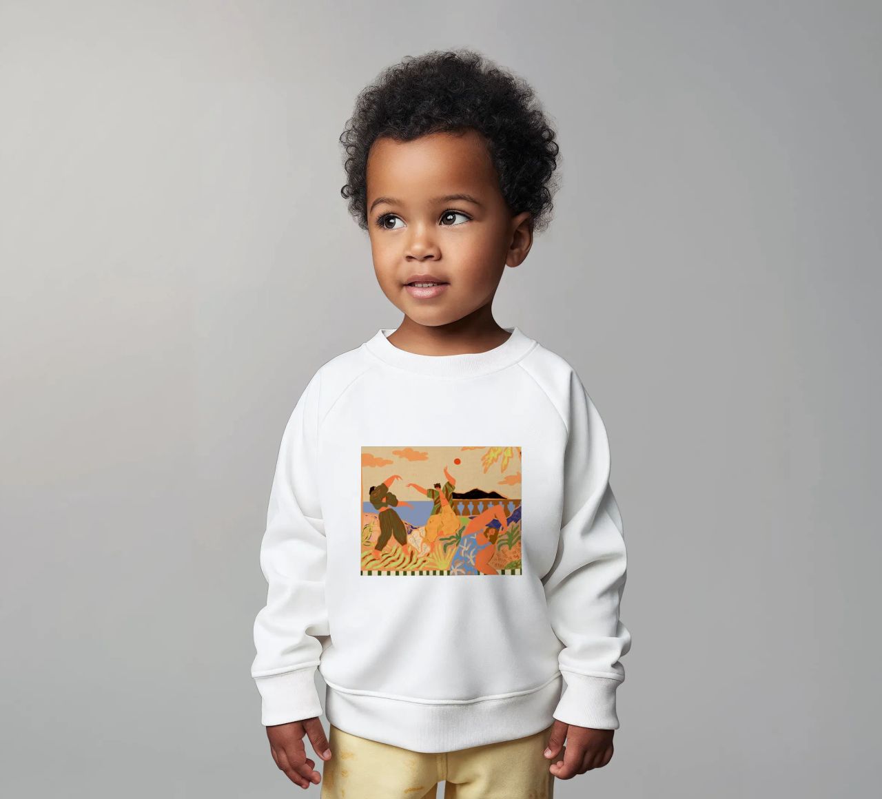 Dancing In Paradise sudadera de bebé de Arty Guava
