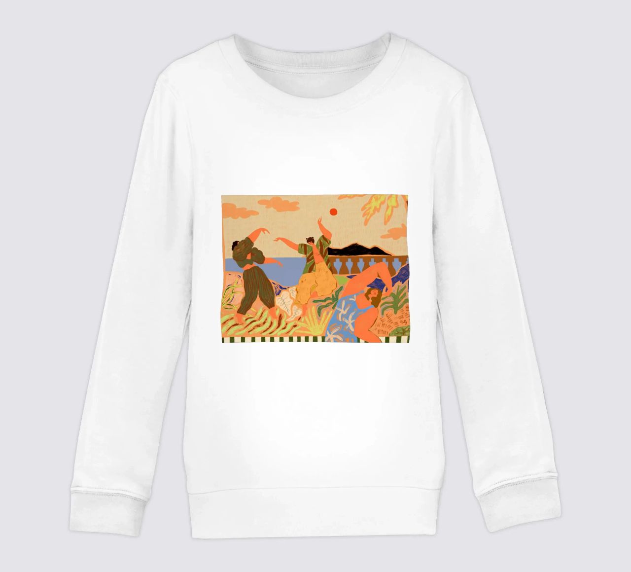 Dancing In Paradise sudadera para niño de Arty Guava