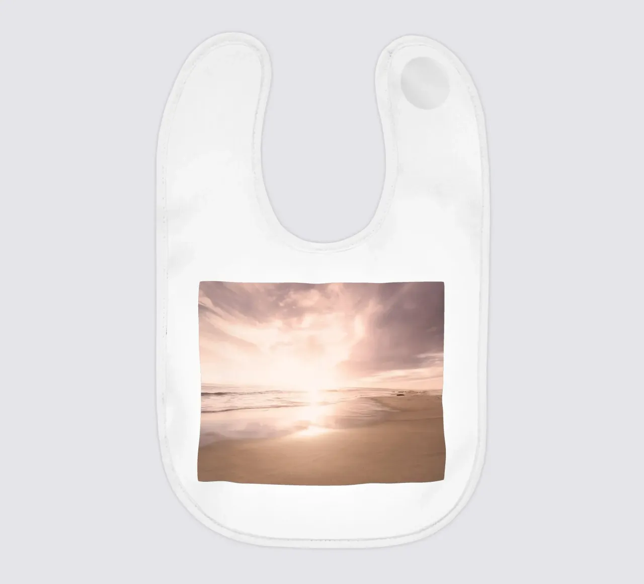 Sunset Beach Scene bavaglino da Stay Positive Design