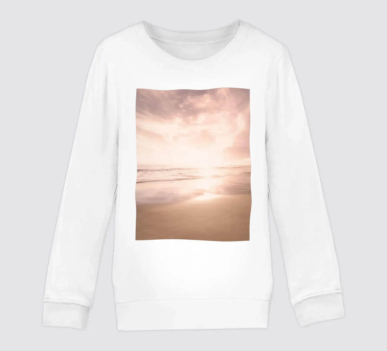 Sunset Beach Scene felpa bambino da Stay Positive Design