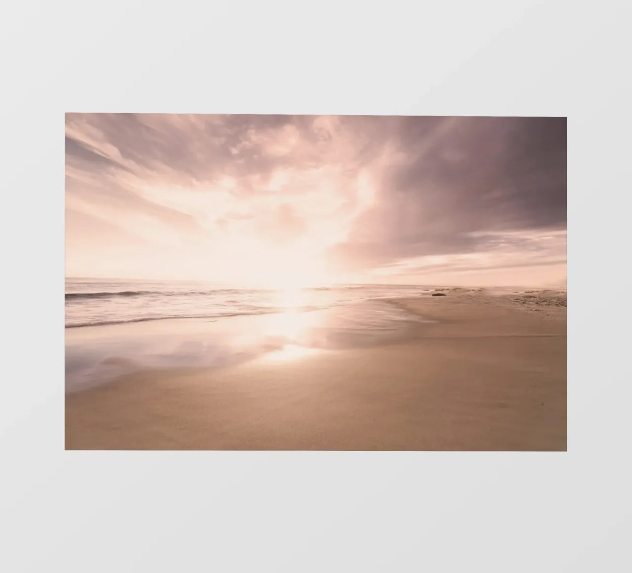 Sunset Beach Scene pellicola backlit da Stay Positive Design