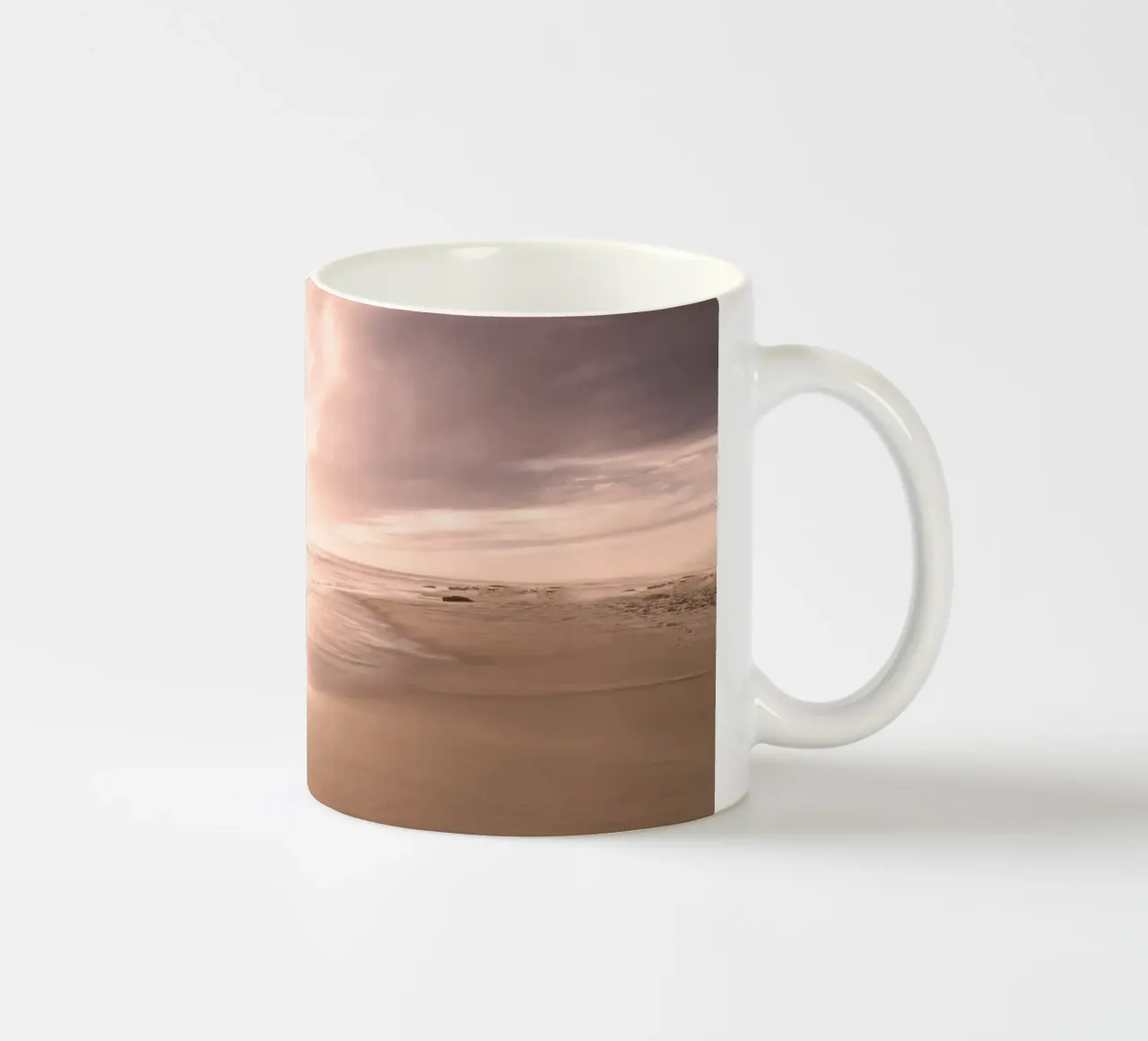 Sunset Beach Scene tazza in ceramica da Stay Positive Design