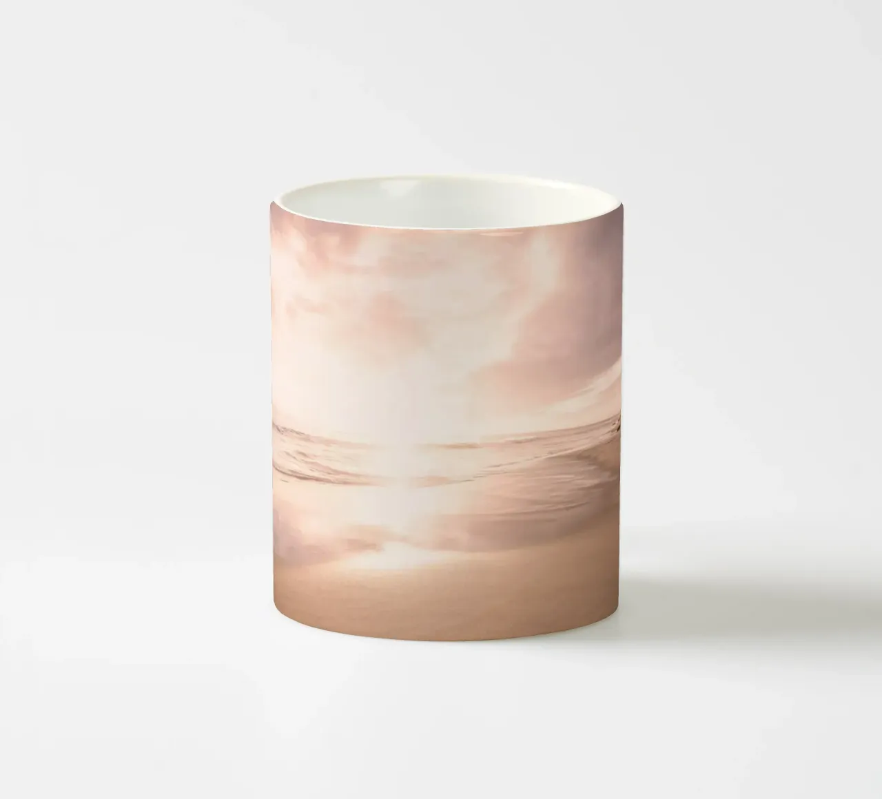 Sunset Beach Scene tazza in ceramica da Stay Positive Design
