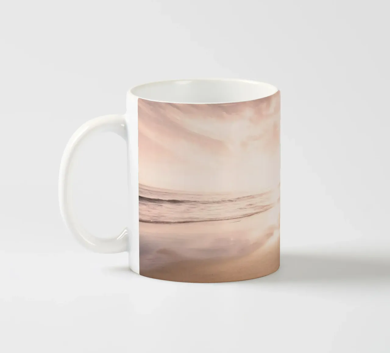 Sunset Beach Scene tazza in ceramica da Stay Positive Design