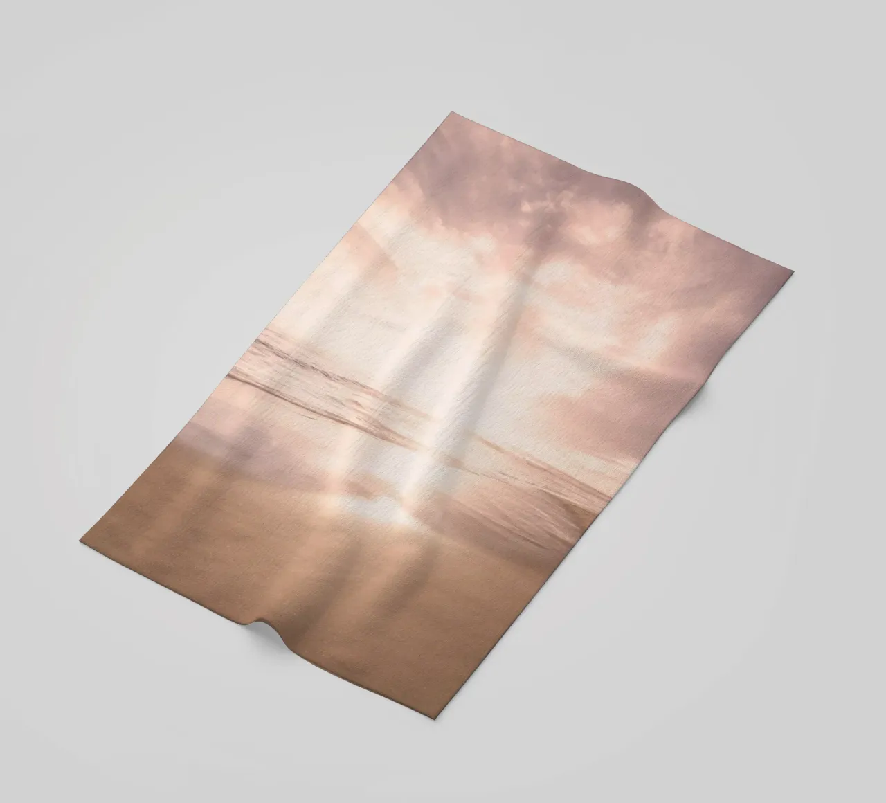 Sunset Beach Scene telo mare da Stay Positive Design