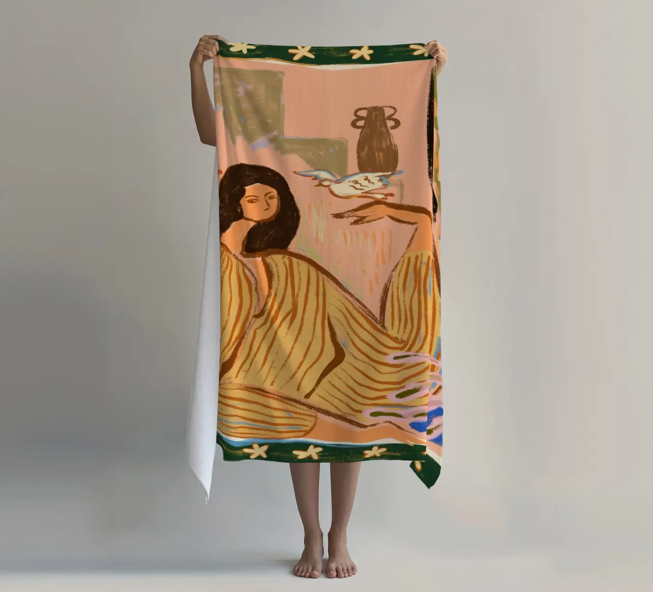 Hello Birdy telo mare da Arty Guava