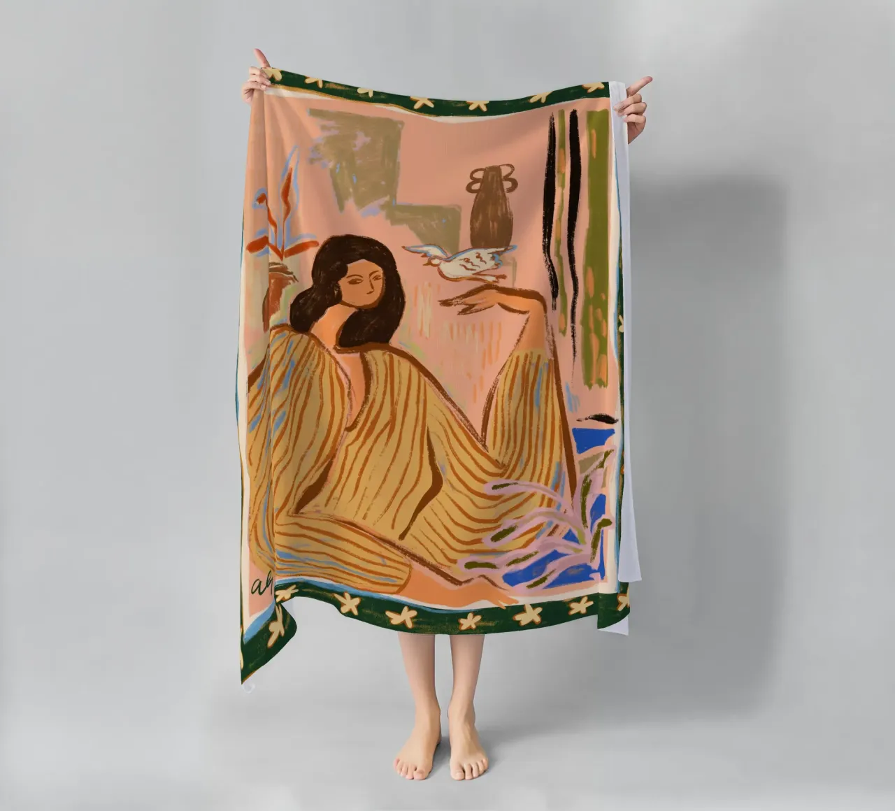 Hello Birdy telo mare da Arty Guava