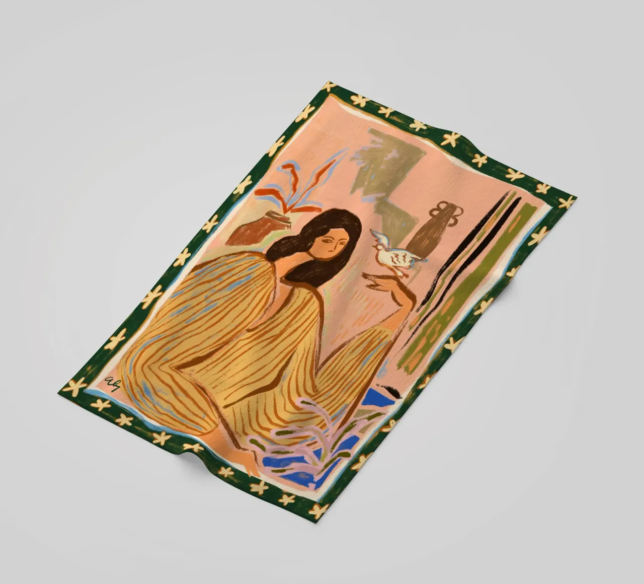 Hello Birdy telo mare da Arty Guava