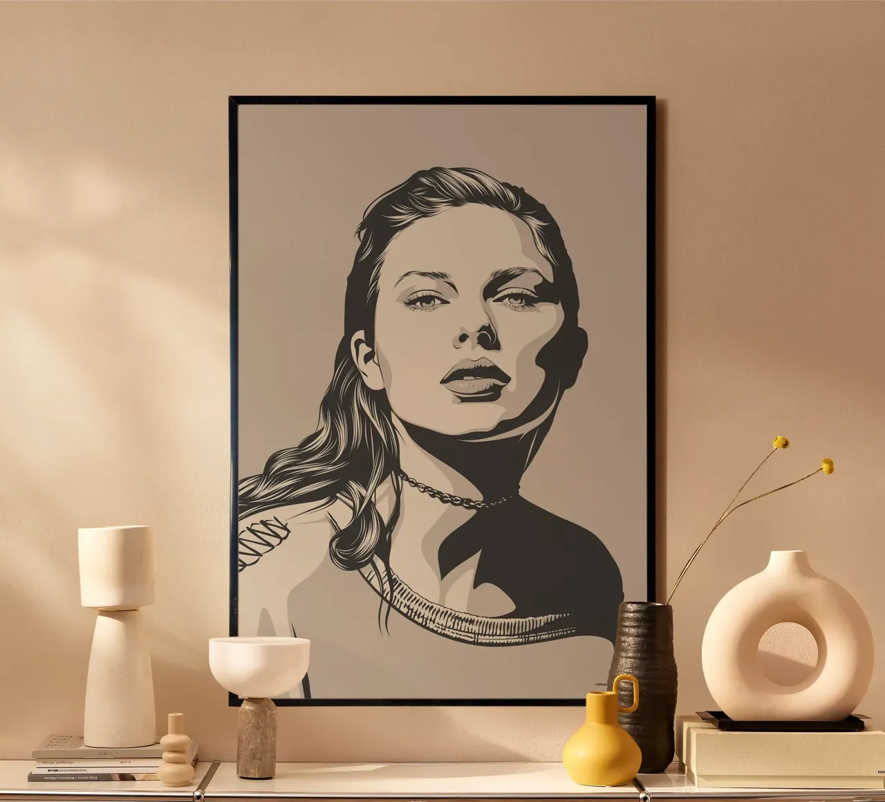 Taylor Swift Reputation - Copertina dell'album poster con telaio in plastica da James