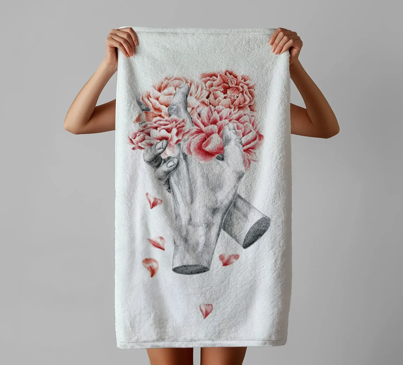 June badhanddoek van youdesignme