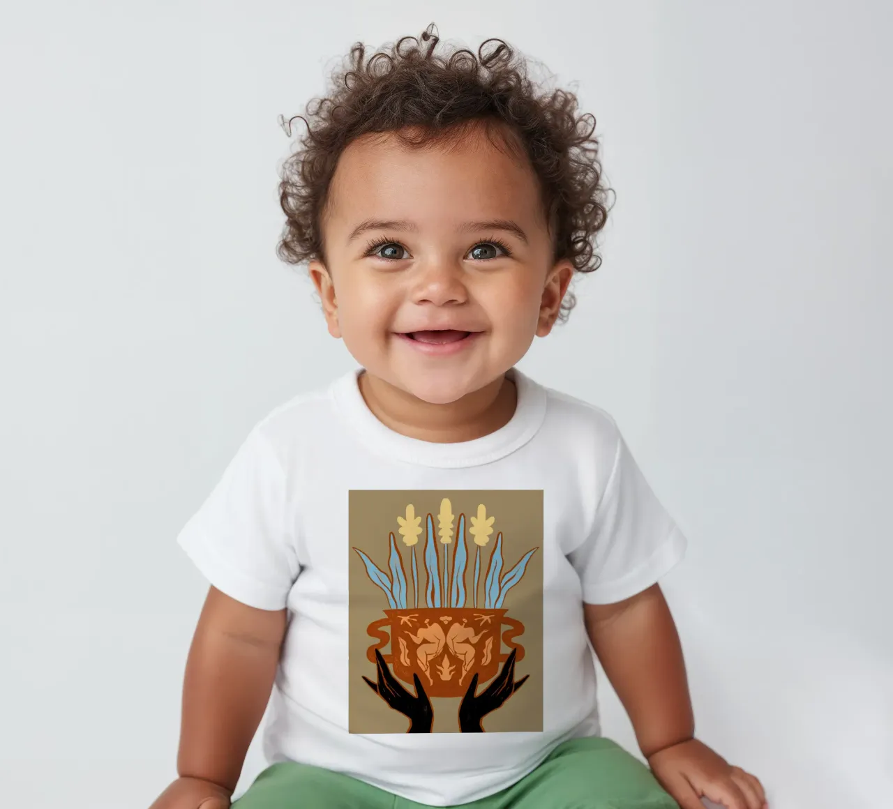 Vessel Collection, Growth baby t-shirt by Arty Guava