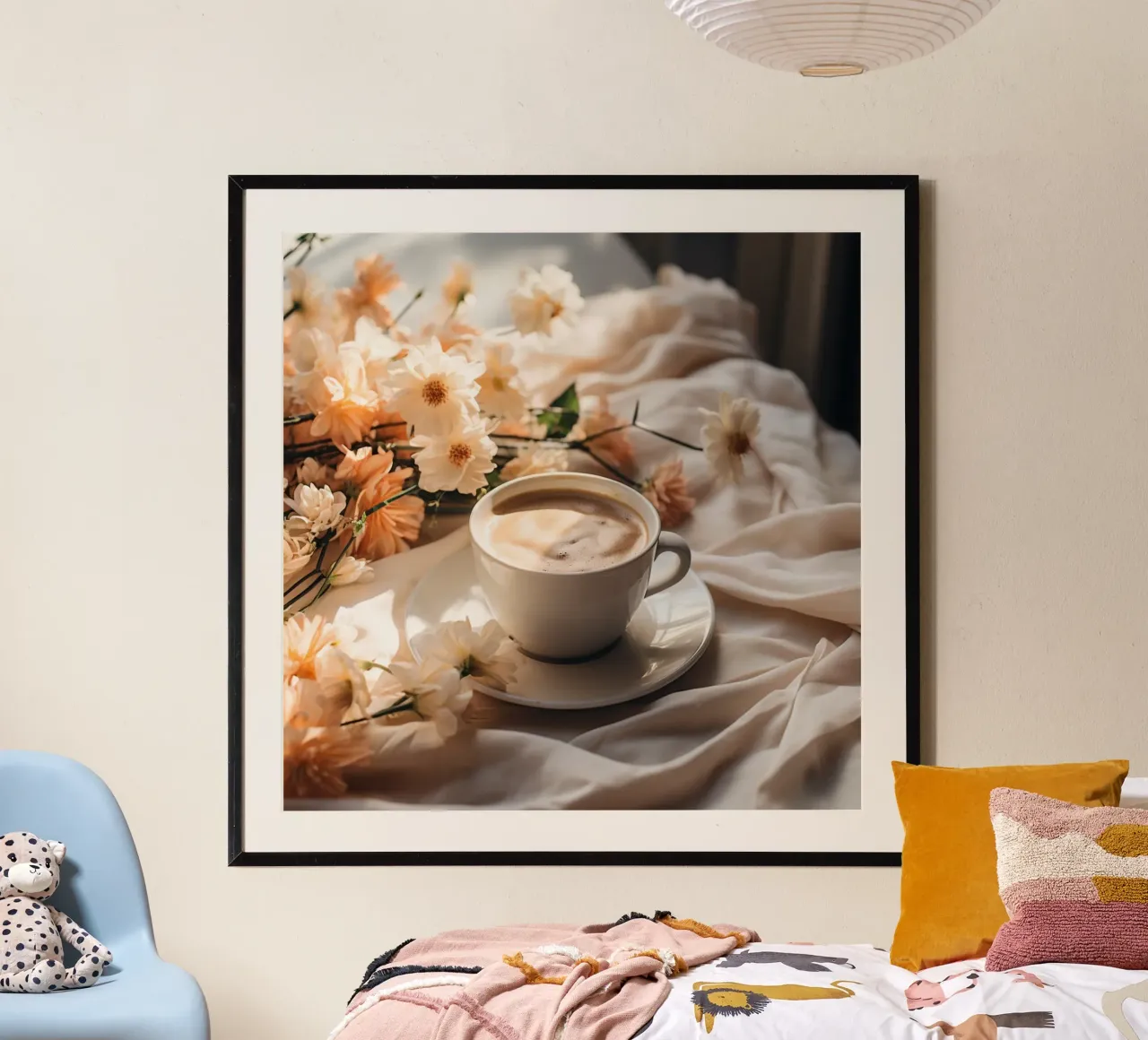 Luce soffusa, sorso caldo poster da StillVibe Home