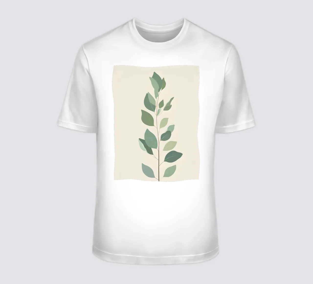 Eucalyptus Branch - Vertical t-shirt da Botanical Gallery