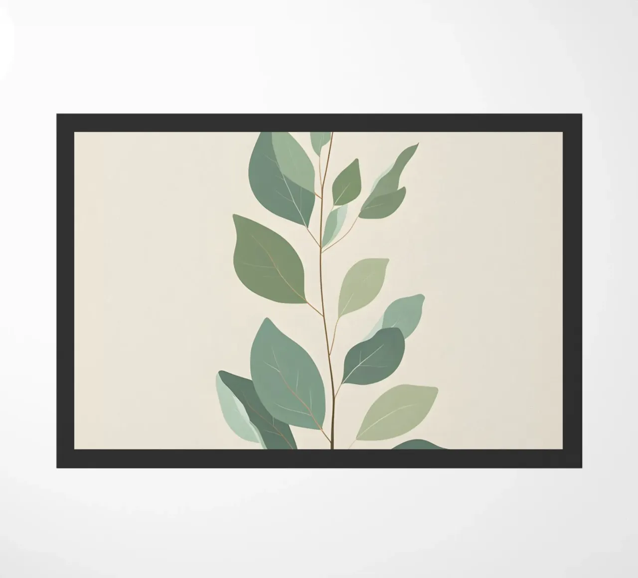 Eucalyptus Branch - Vertical zerbino da Botanical Gallery