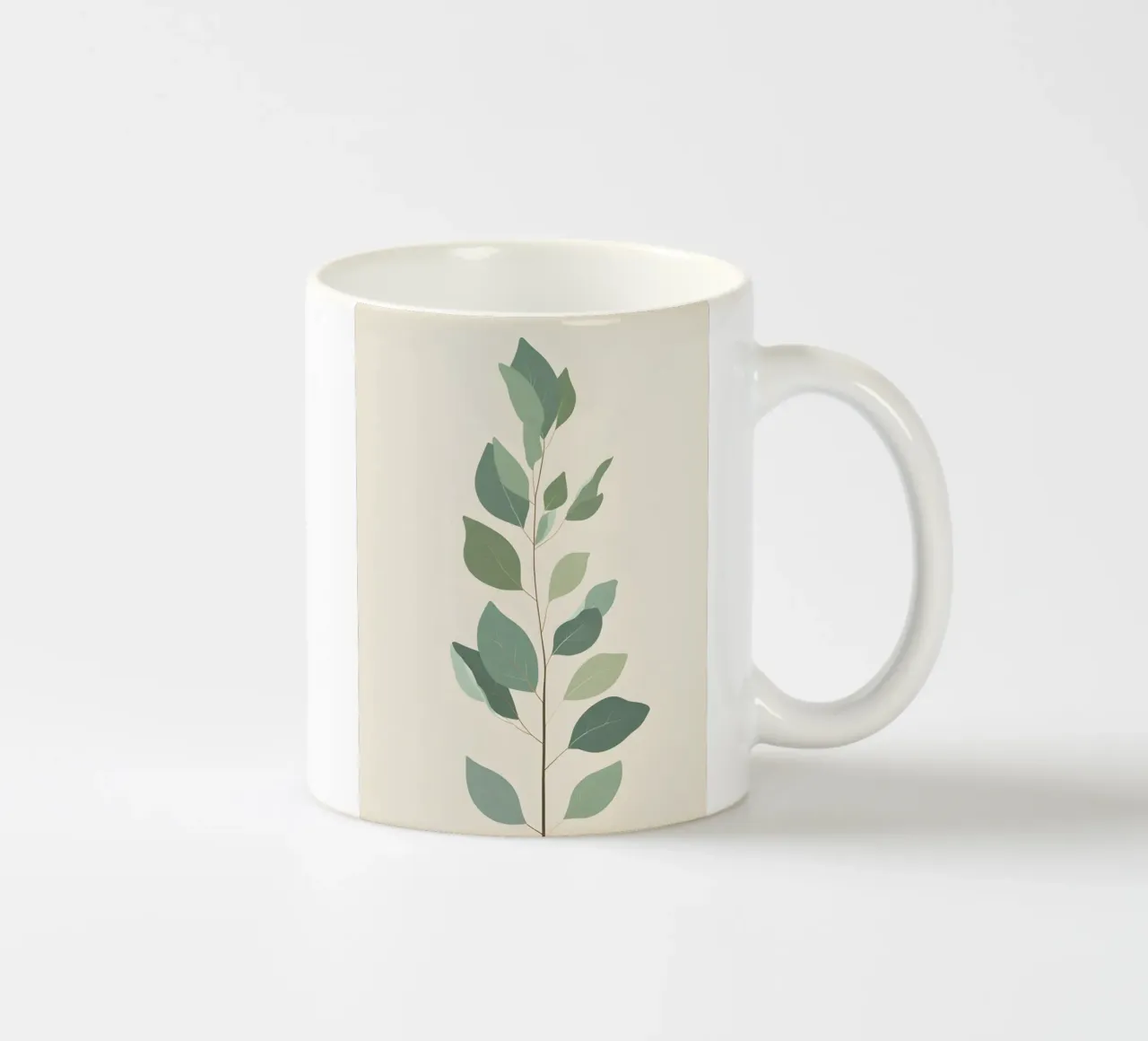 Eucalyptus Branch - Vertical tazza in ceramica da Botanical Gallery