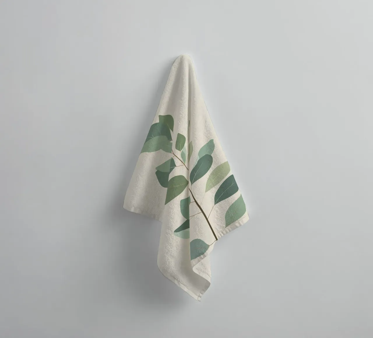 Eucalyptus Branch - Vertical asciugamano da bagno da Botanical Gallery