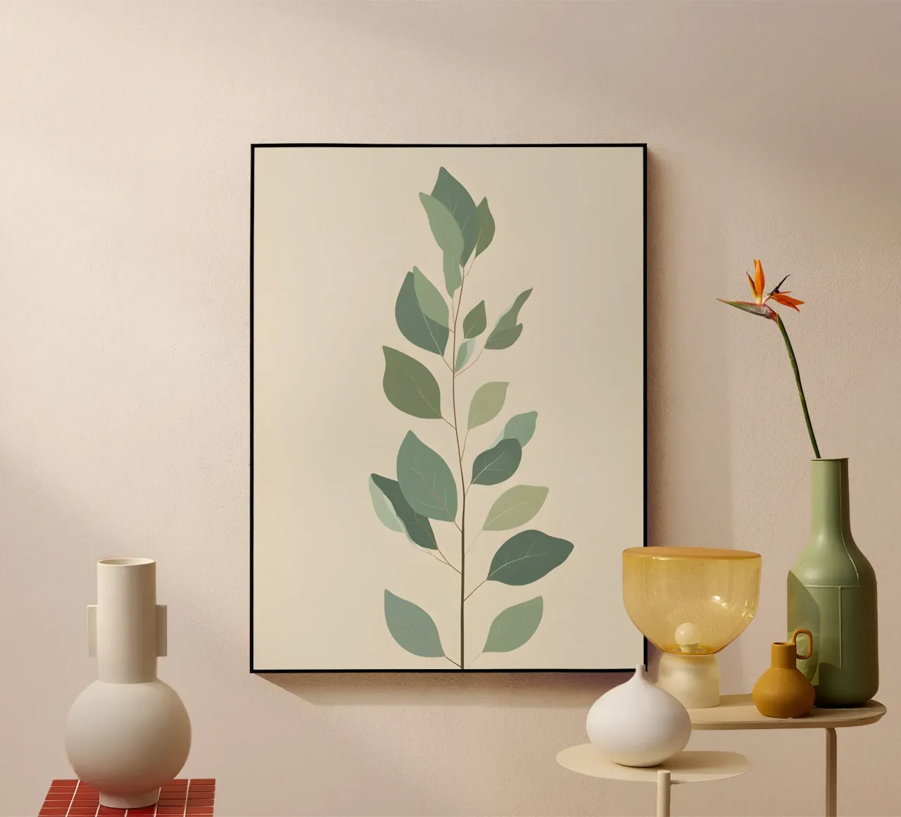 Eucalyptus Branch - Vertical plexiglass da Botanical Gallery