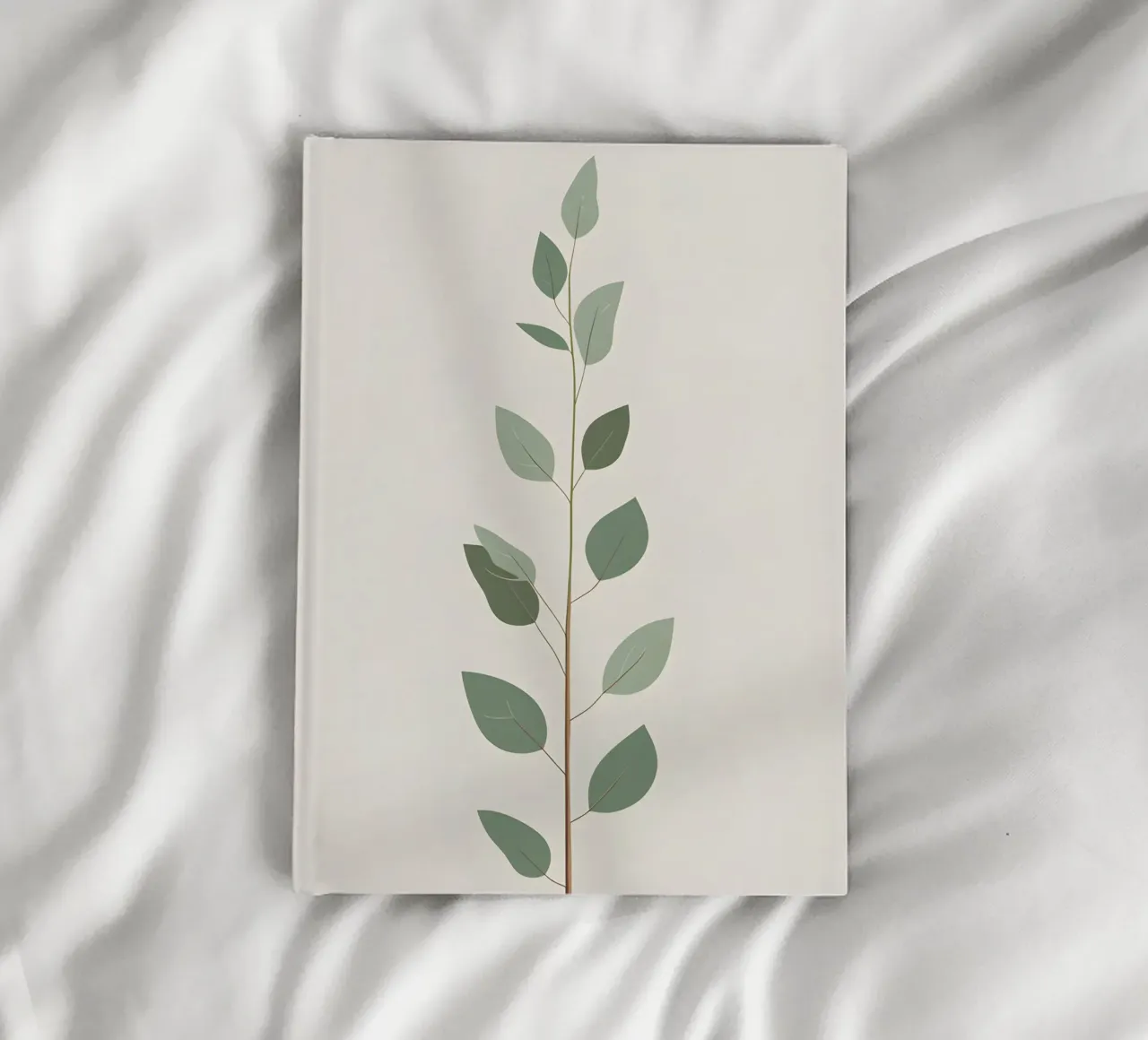 Eucalyptus Branch - Vertical notebook by Botanical Gallery