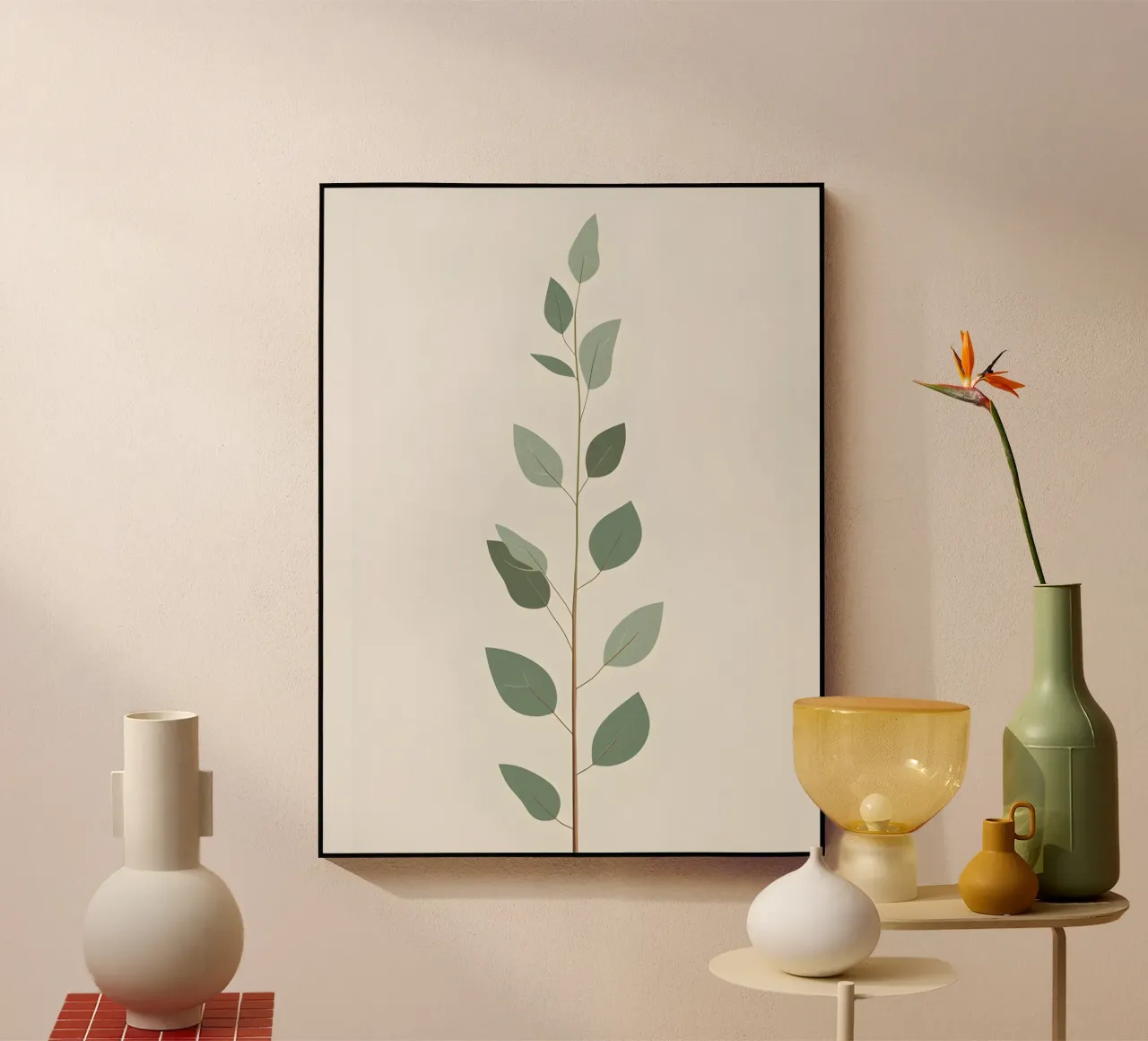 Eucalyptus Branch - Vertical plexiglass da Botanical Gallery