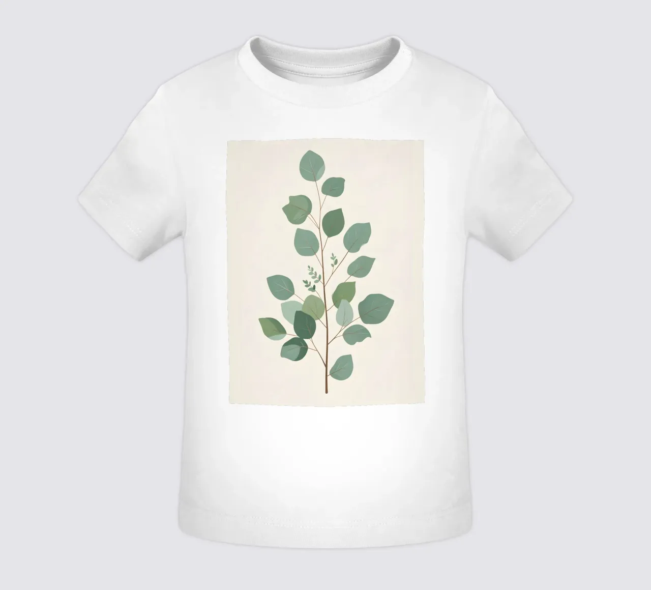 Eucalyptus Branch - Vertical maglietta neonato da Botanical Gallery