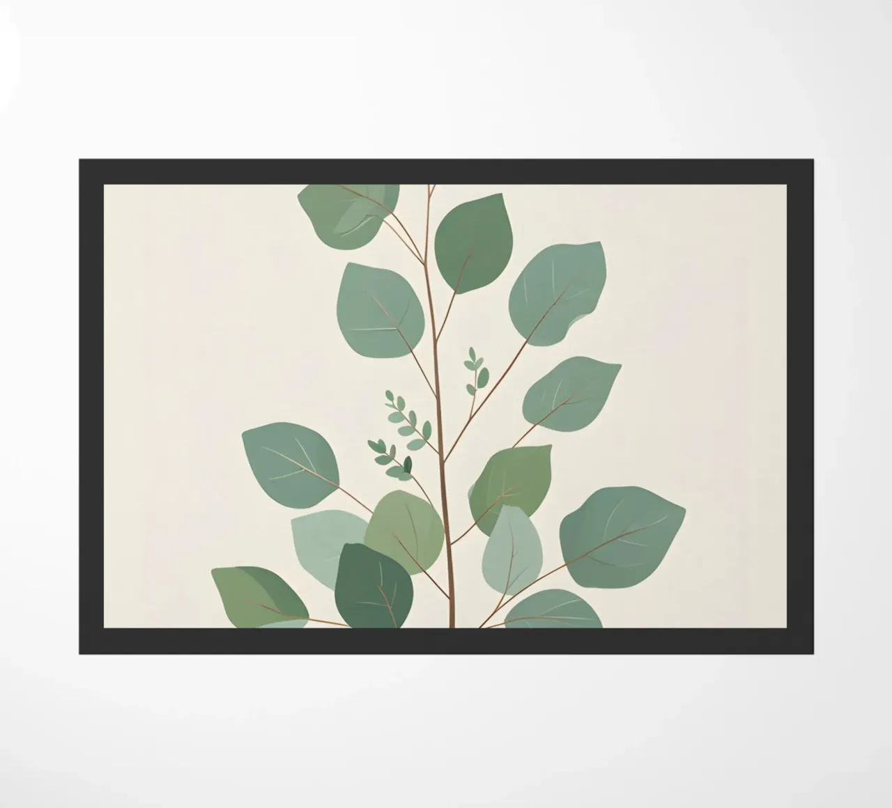 Eucalyptus Branch - Vertical zerbino da Botanical Gallery