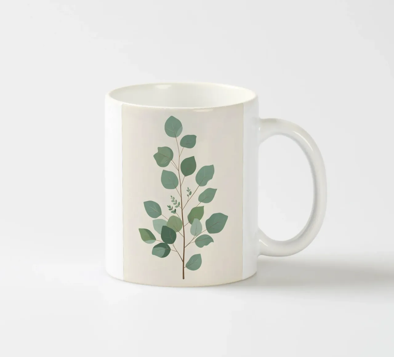 Eucalyptus Branch - Vertical tazza in ceramica da Botanical Gallery