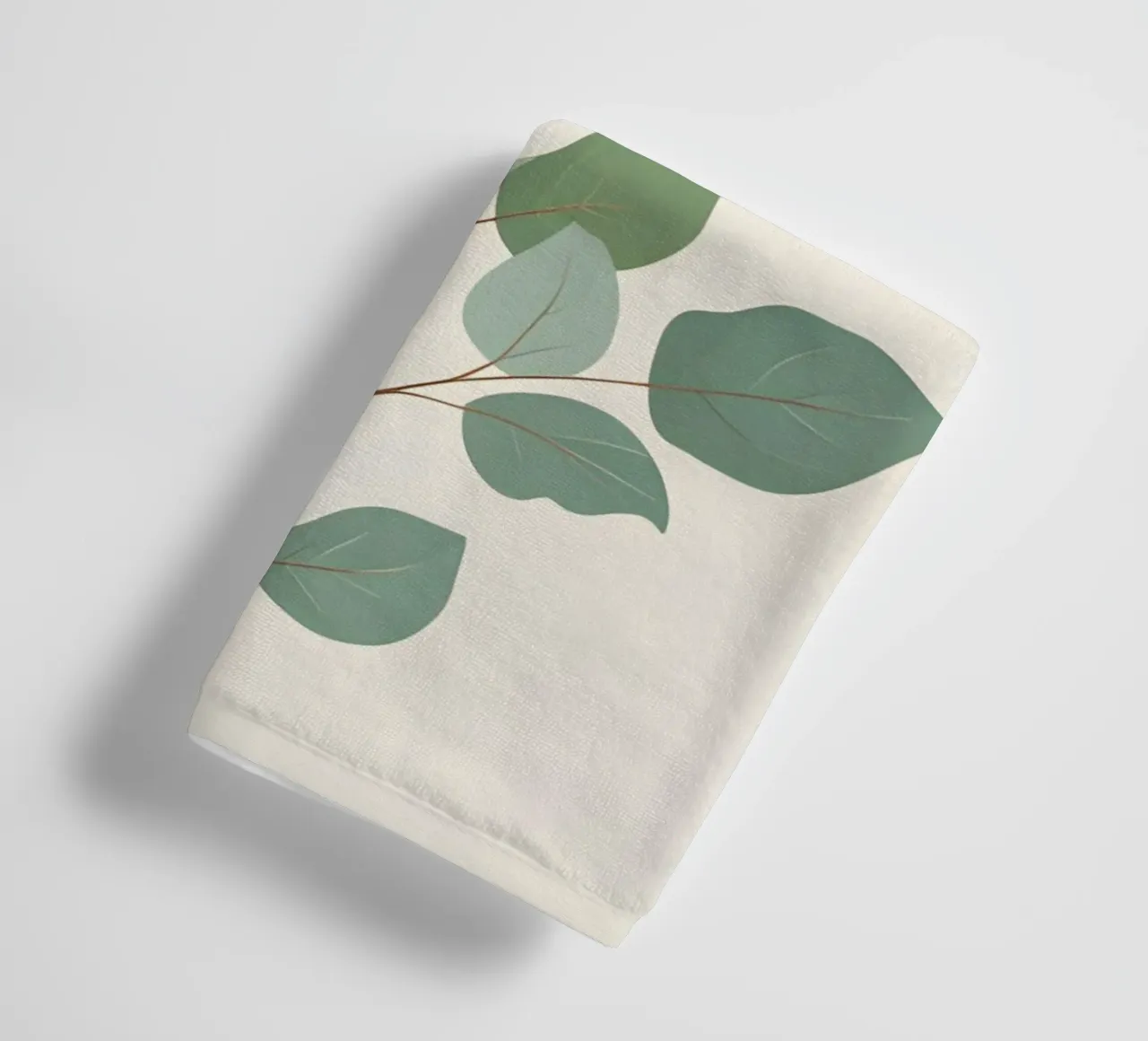 Eucalyptus Branch - Vertical asciugamano da bagno da Botanical Gallery