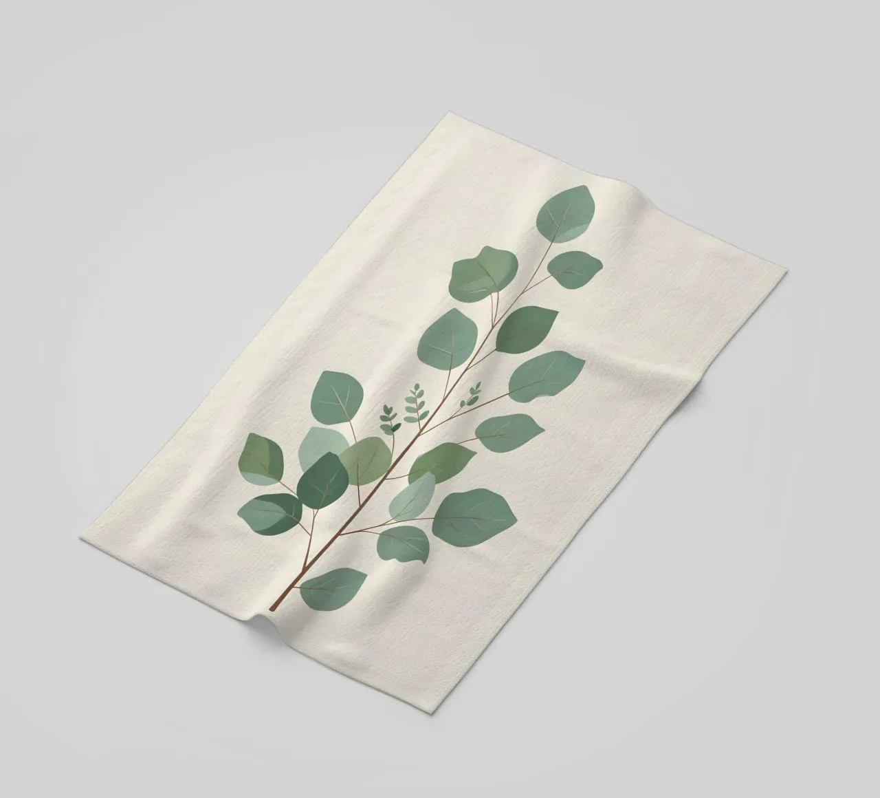 Eucalyptus Branch - Vertical telo mare da Botanical Gallery