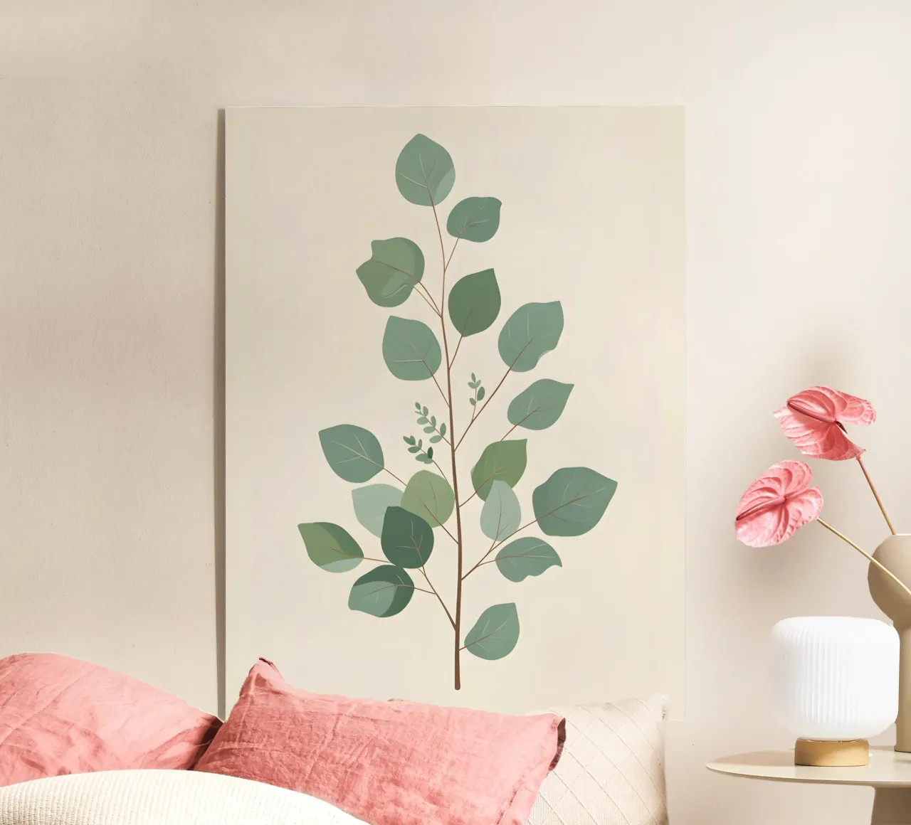 Eucalyptus Branch - Vertical plexiglass da Botanical Gallery