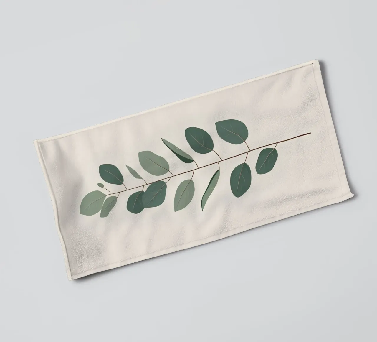 Eucalyptus Branch - Vertical asciugamano da bagno da Botanical Gallery