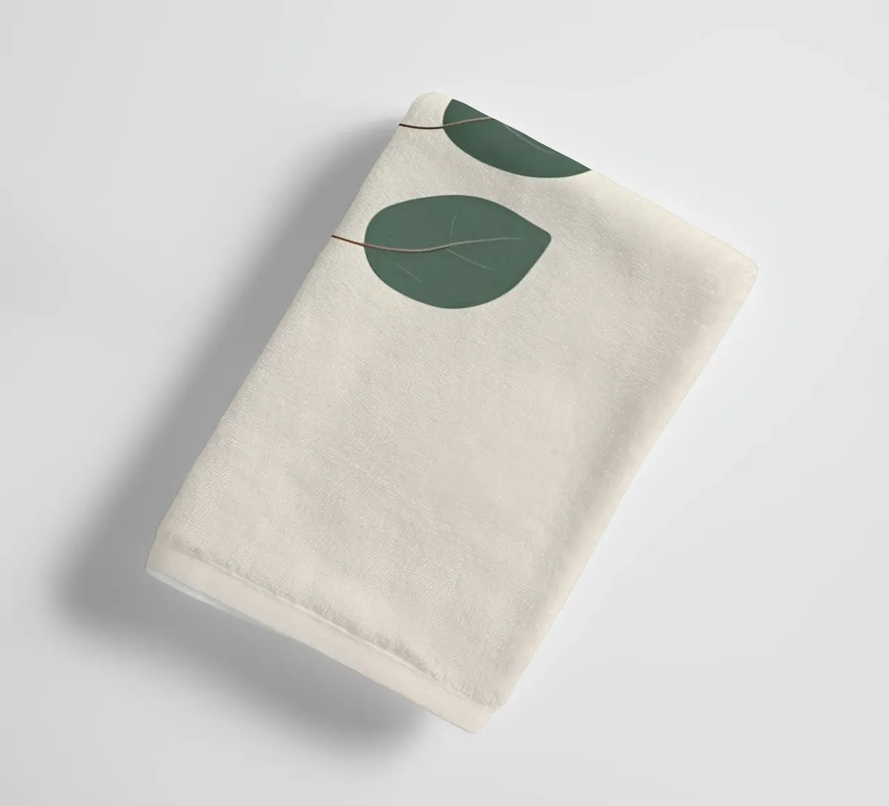 Eucalyptus Branch - Vertical asciugamano da bagno da Botanical Gallery