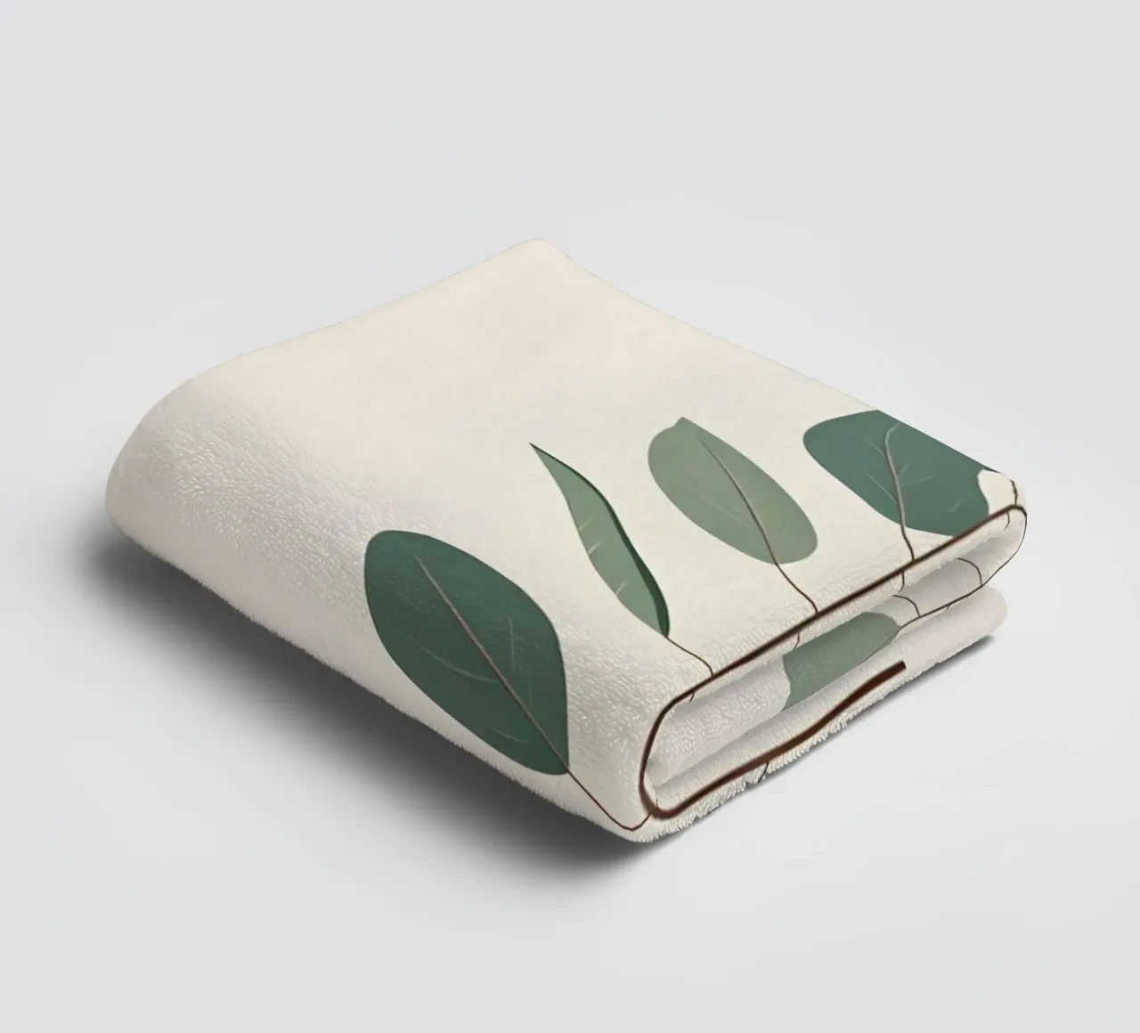 Eucalyptus Branch - Vertical asciugamano da bagno da Botanical Gallery