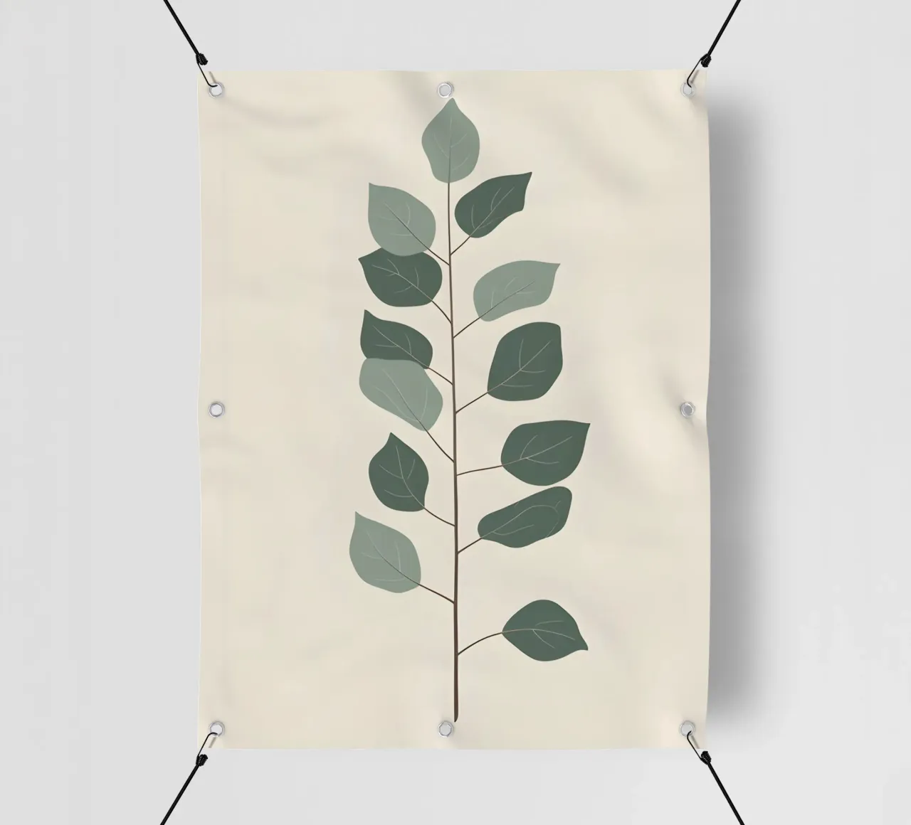Eucalyptus Branch - Vertical telo in pvc da Botanical Gallery