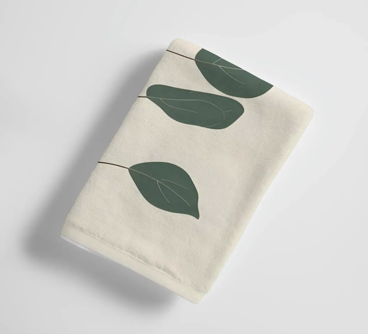 Eucalyptus Branch - Vertical asciugamano da bagno da Botanical Gallery