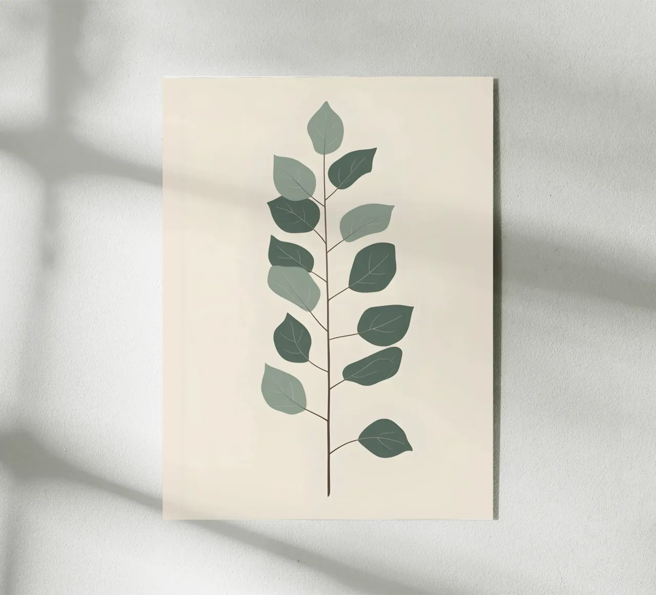 Eucalyptus Branch - Vertical plexiglass da Botanical Gallery