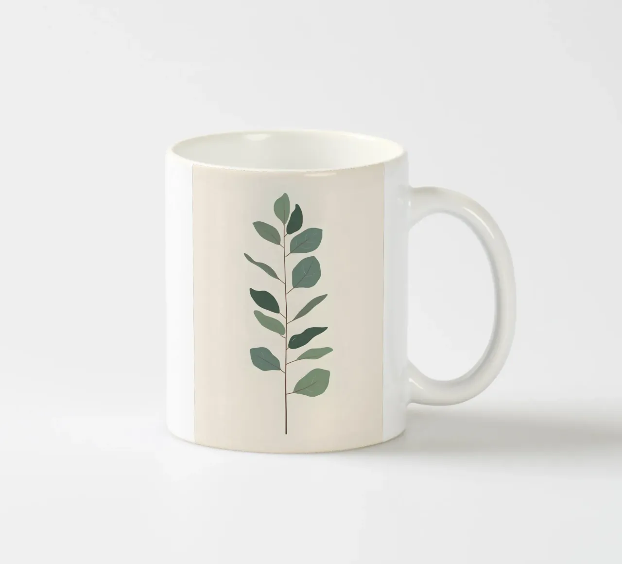 Eucalyptus Branch - Vertical tazza in ceramica da Botanical Gallery