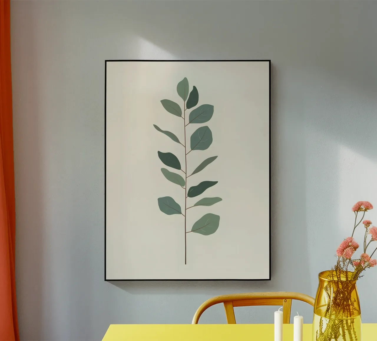 Eucalyptus Branch - Vertical plexiglass da Botanical Gallery