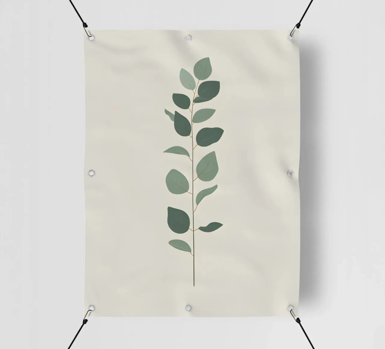 Eucalyptus Branch - Vertical telo in pvc da Botanical Gallery