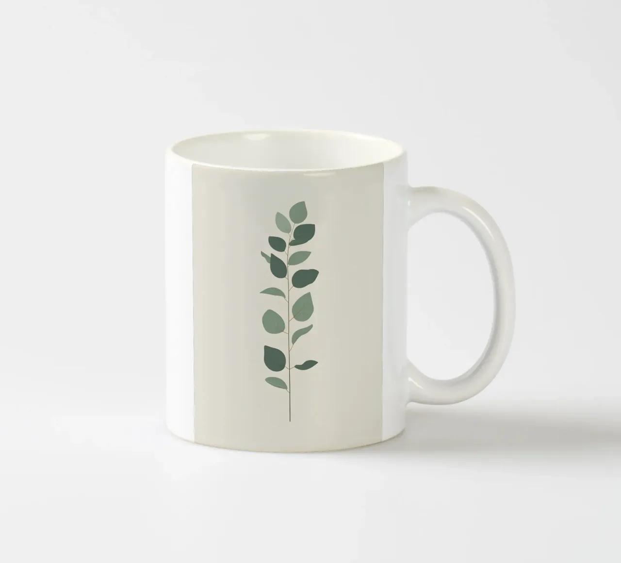 Eucalyptus Branch - Vertical tazza in ceramica da Botanical Gallery