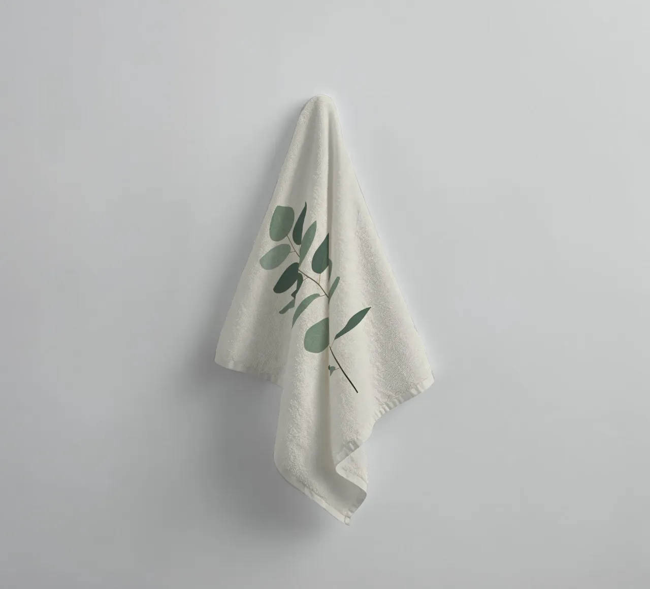 Eucalyptus Branch - Vertical asciugamano da bagno da Botanical Gallery