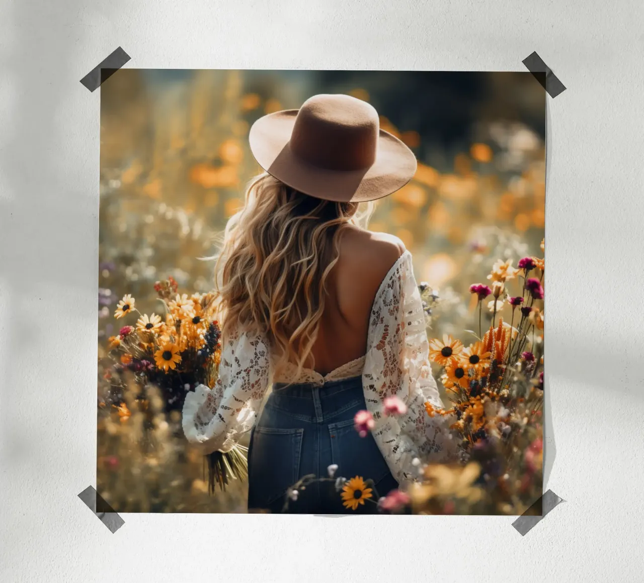 Valzer dei fiori selvatici poster da StillVibe Home
