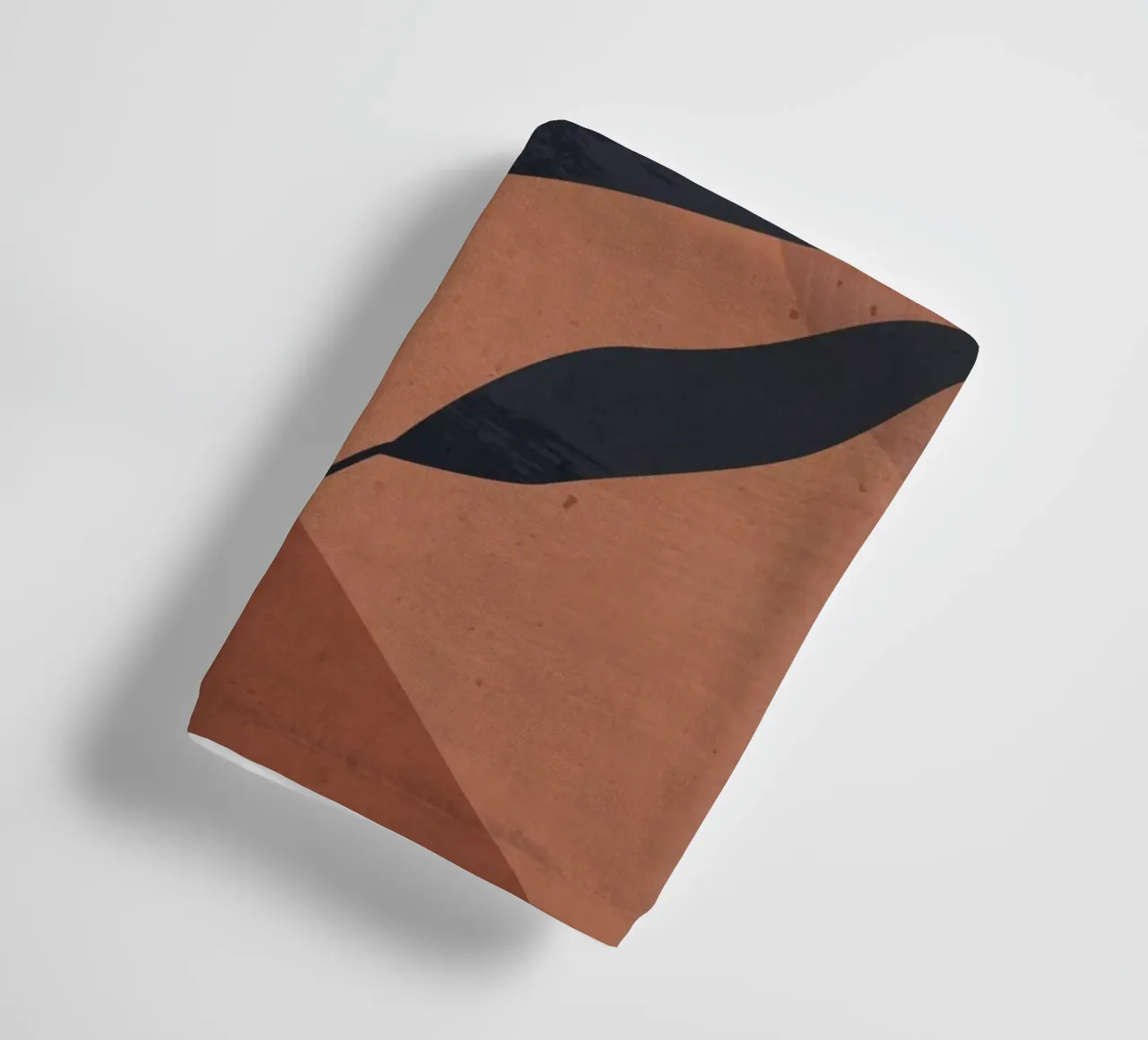 Abstract Art Tropical Leaf towel by ThingDesign