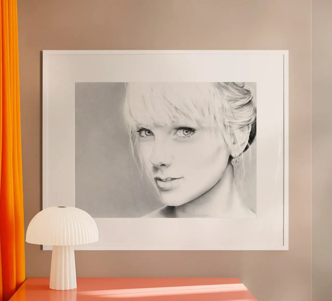 Taylor Swift lll poster con telaio in plastica da James