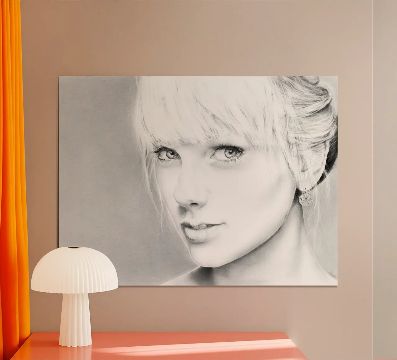 Taylor Swift lll poster con telaio in plastica da James