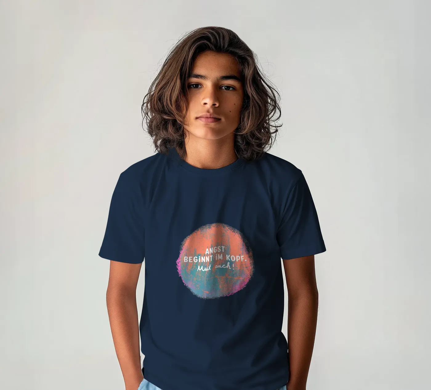 Coraggio anche! t-shirt bambini da Julia Reyelt