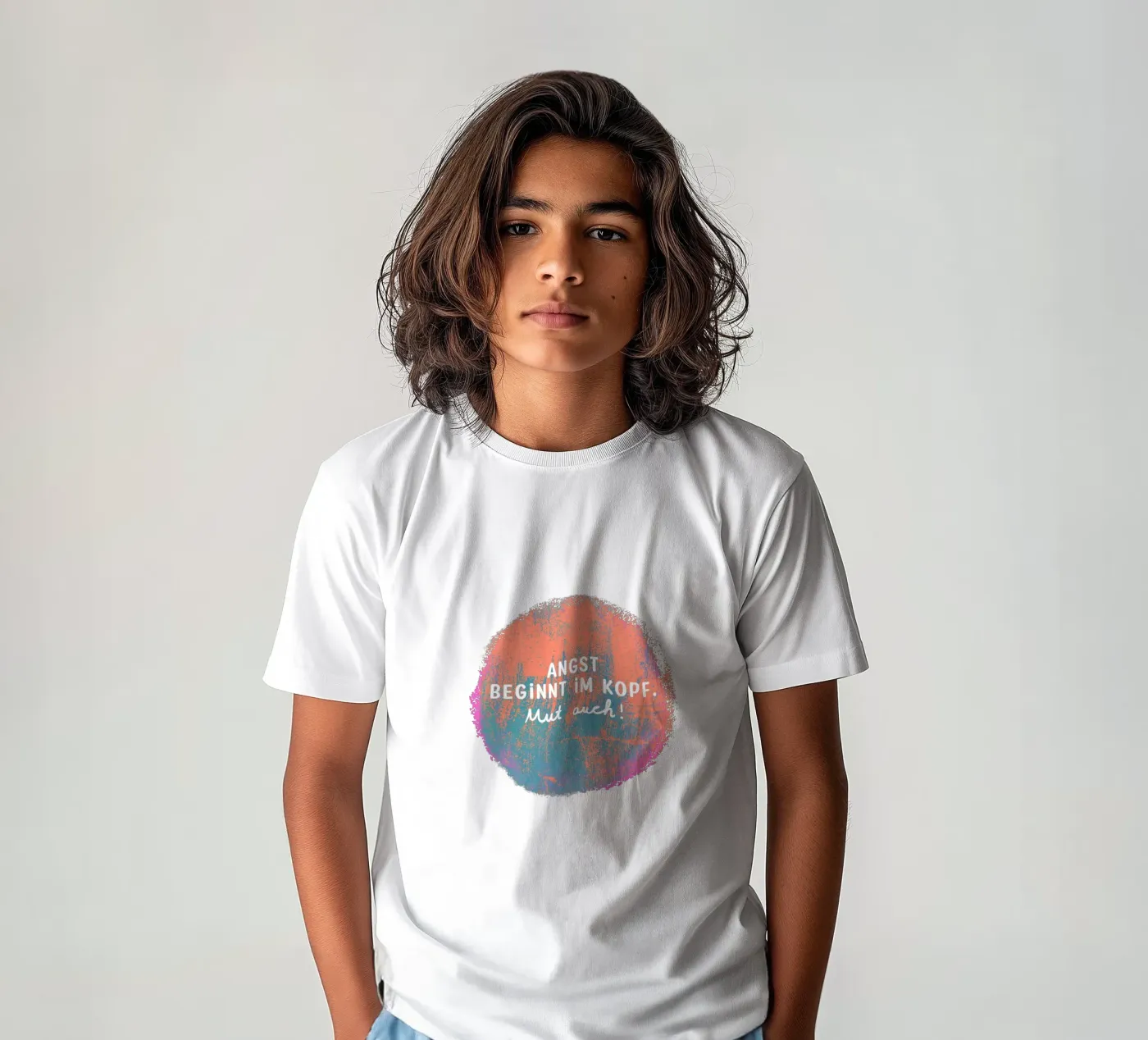 Coraggio anche! t-shirt bambini da Julia Reyelt